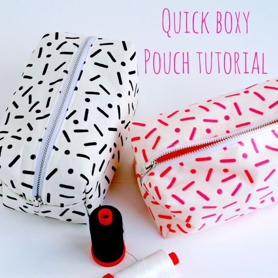 The Boxy Pouch tutorial